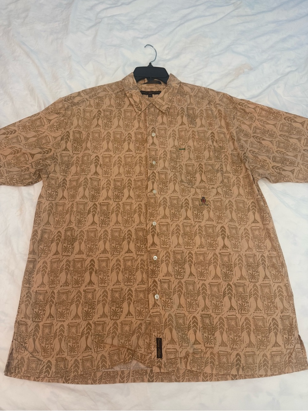 Tommy Hilfiger Hawaii theme shirt mens XL